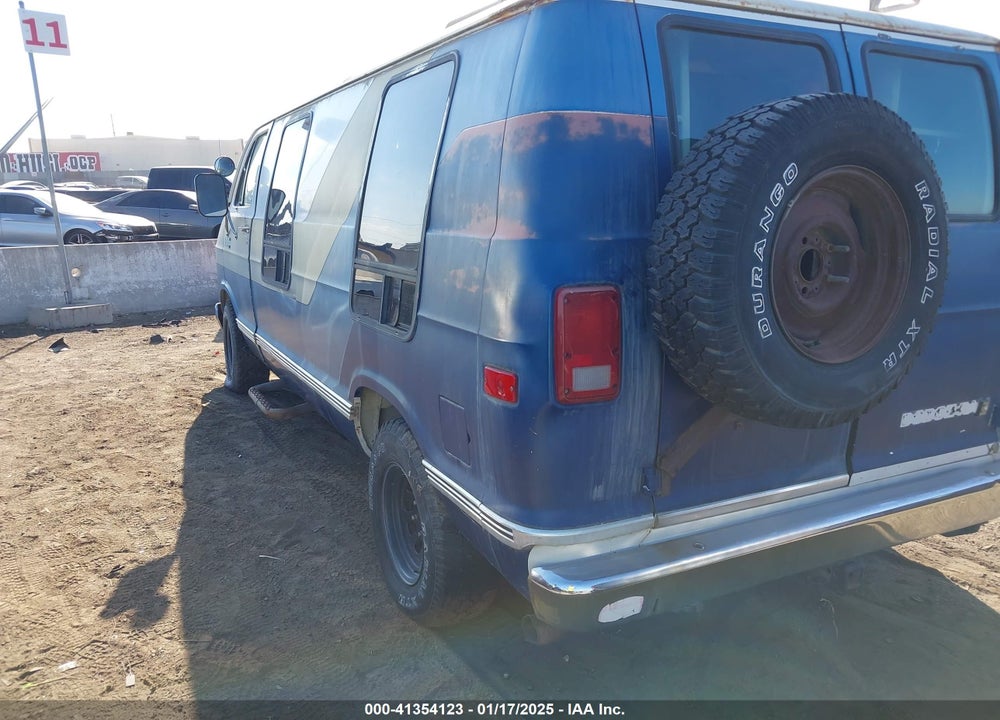 1984 DODGE RAM VAN B250 VIN: 2B7HB23T2EK320490