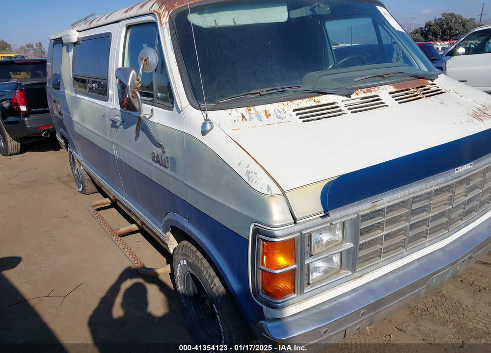 1984 DODGE RAM VAN B250 VIN: 2B7HB23T2EK320490