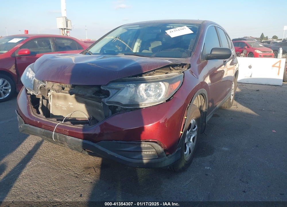 2013 HONDA CR-V LX VIN: 5J6RM3H3XDL014627
