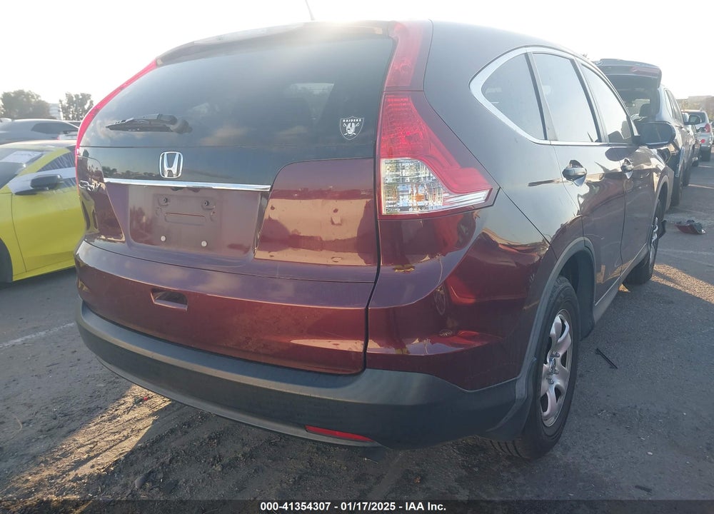 2013 HONDA CR-V LX VIN: 5J6RM3H3XDL014627