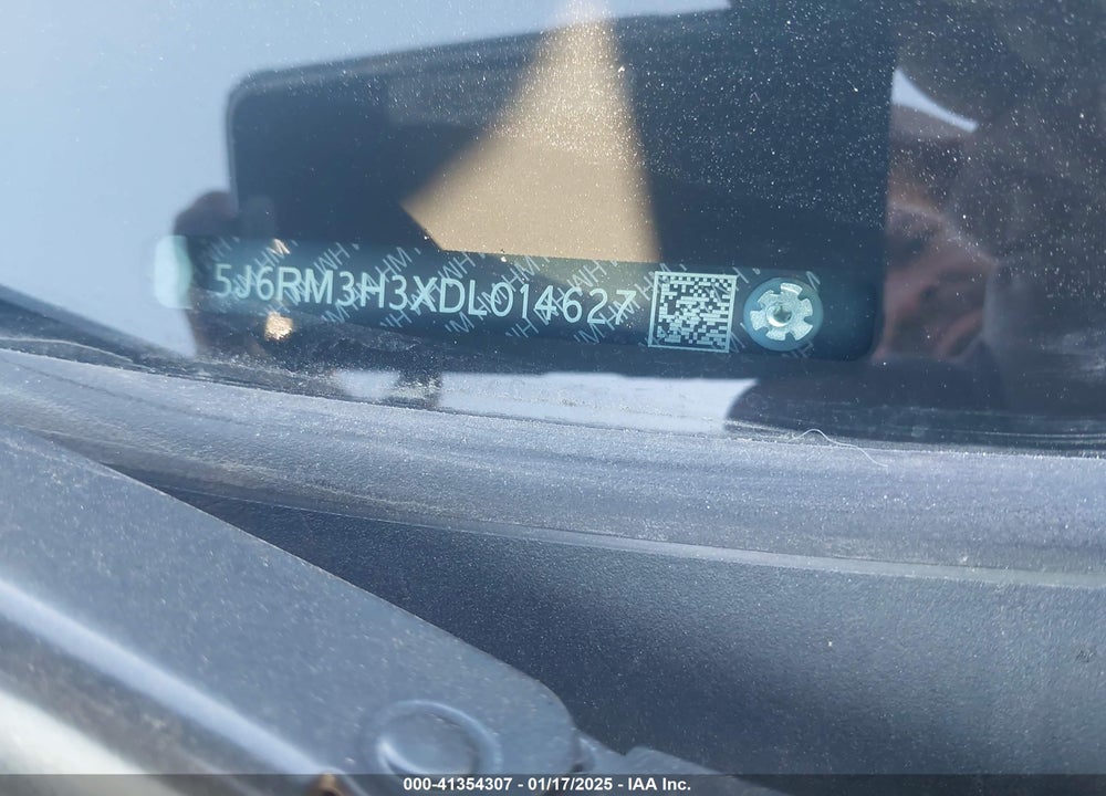 2013 HONDA CR-V LX VIN: 5J6RM3H3XDL014627
