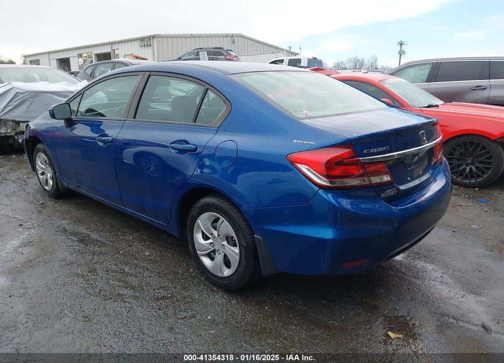 2014 HONDA CIVIC LX VIN: 19XFB2F5XEE083485