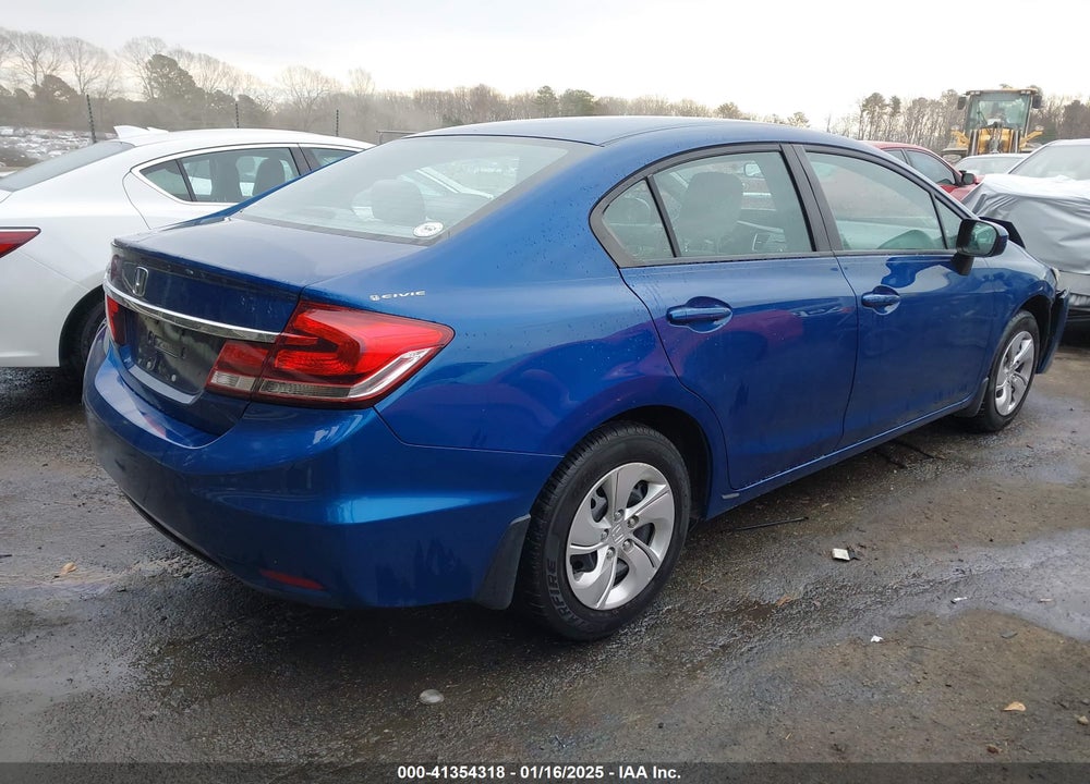 2014 HONDA CIVIC LX VIN: 19XFB2F5XEE083485