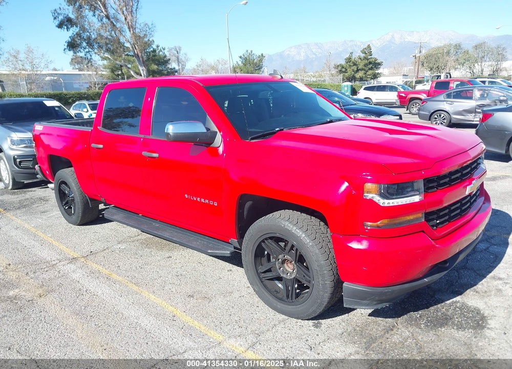 2018 CHEVROLET SILVERADO 1500 CUSTOM VIN: 3GCPCPEC7JG503958