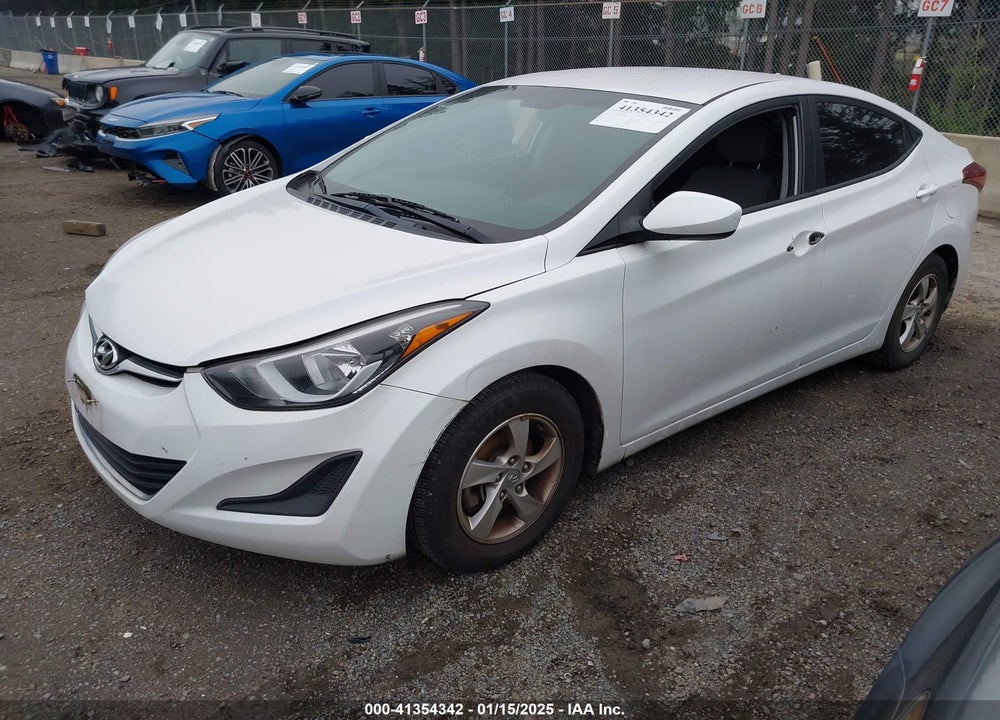 2015 HYUNDAI ELANTRA SE VIN: 5NPDH4AEXFH553438