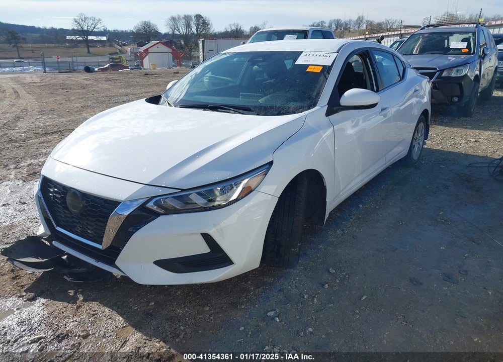 2022 NISSAN SENTRA VIN: 3N1AB8BVXNY239089