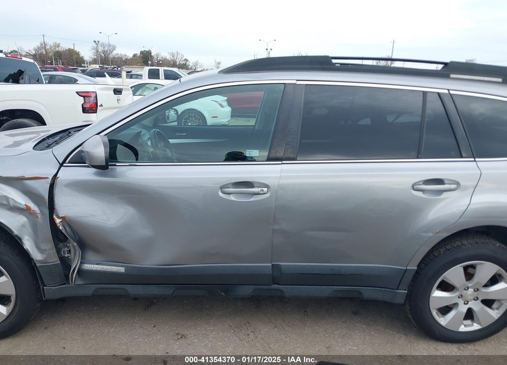 2011 SUBARU OUTBACK 2.5I PREMIUM VIN: 4S4BRCCC3B3409855