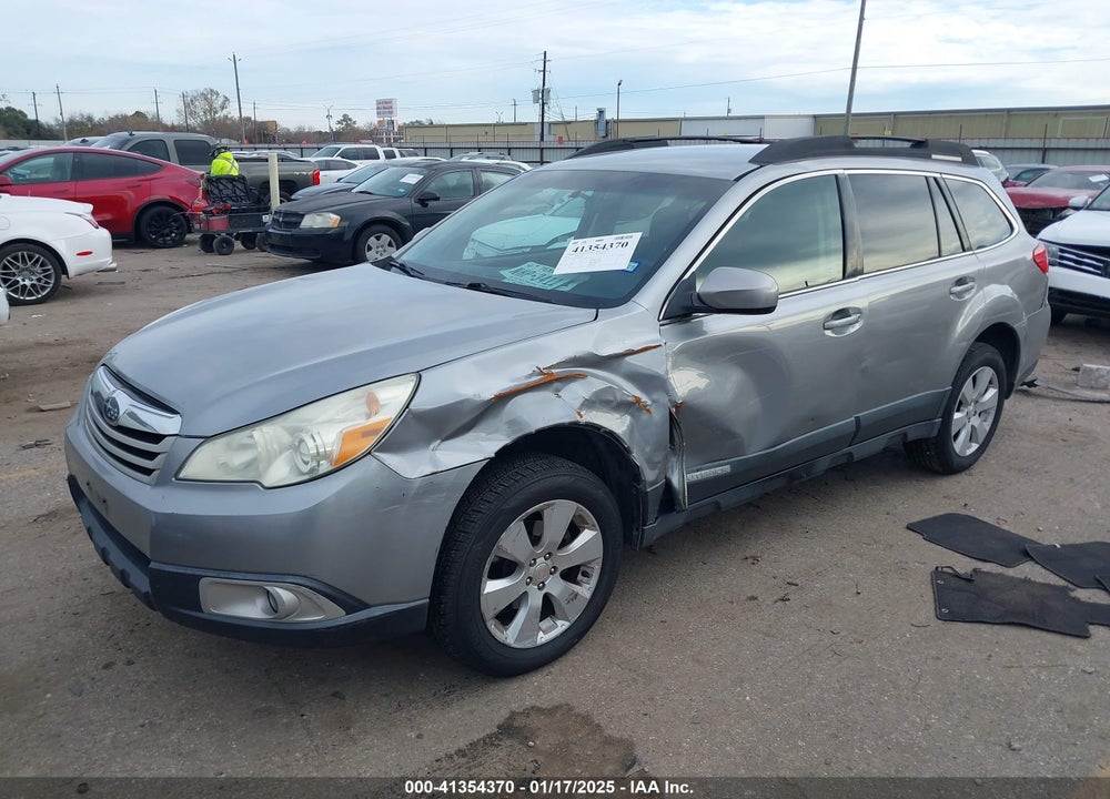 2011 SUBARU OUTBACK 2.5I PREMIUM VIN: 4S4BRCCC3B3409855