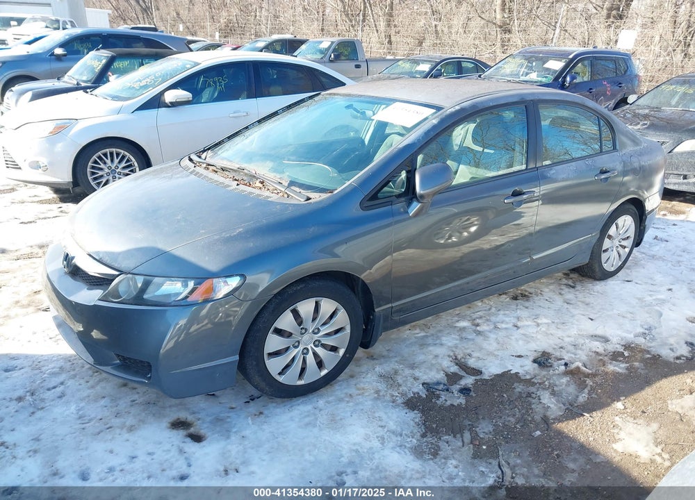 2010 HONDA CIVIC LX VIN: 2HGFA1F59AH553535