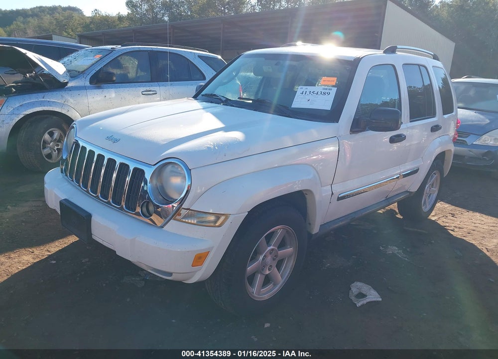 2007 JEEP LIBERTY LIMITED EDITION VIN: 1J4GK58K47W640855