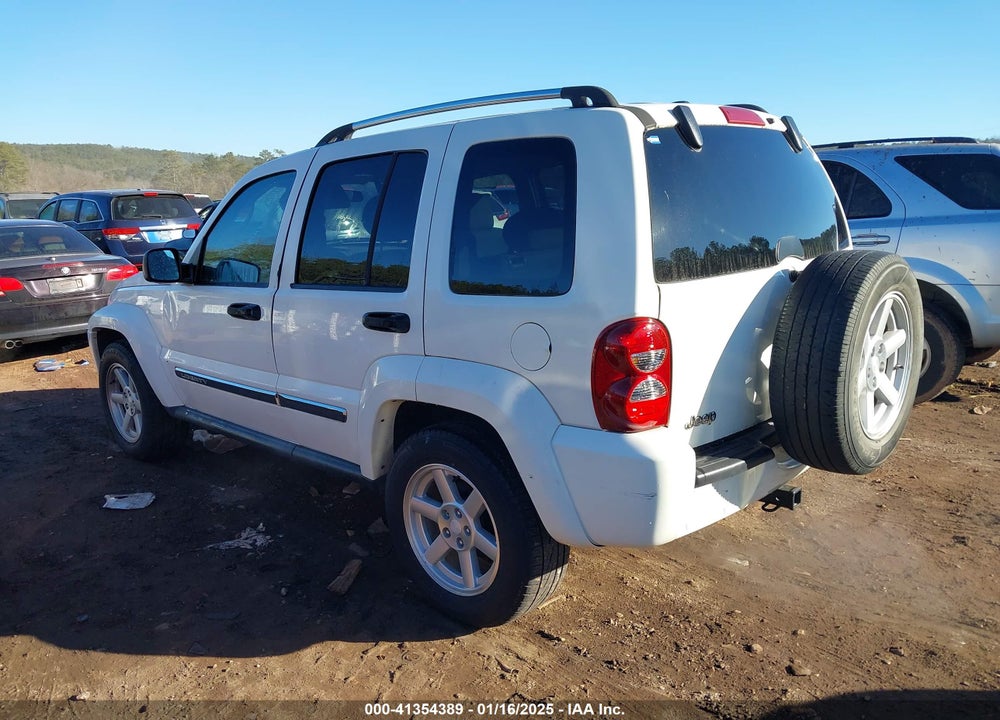 2007 JEEP LIBERTY LIMITED EDITION VIN: 1J4GK58K47W640855