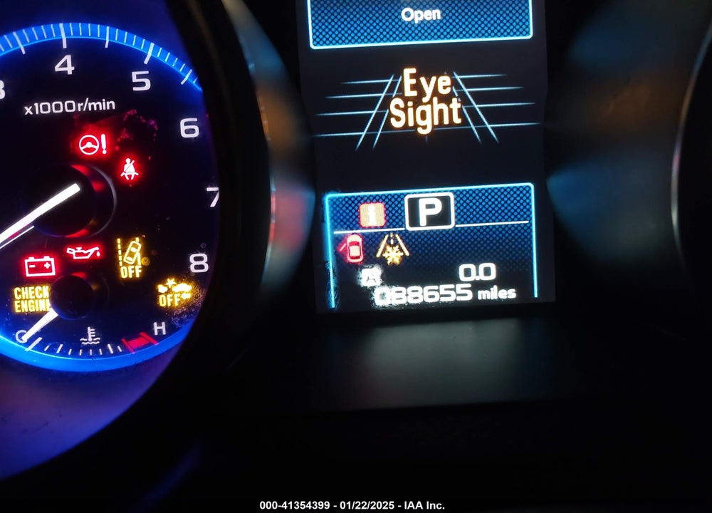 2019 SUBARU LEGACY 2.5I PREMIUM VIN: 4S3BNAF64K3021639