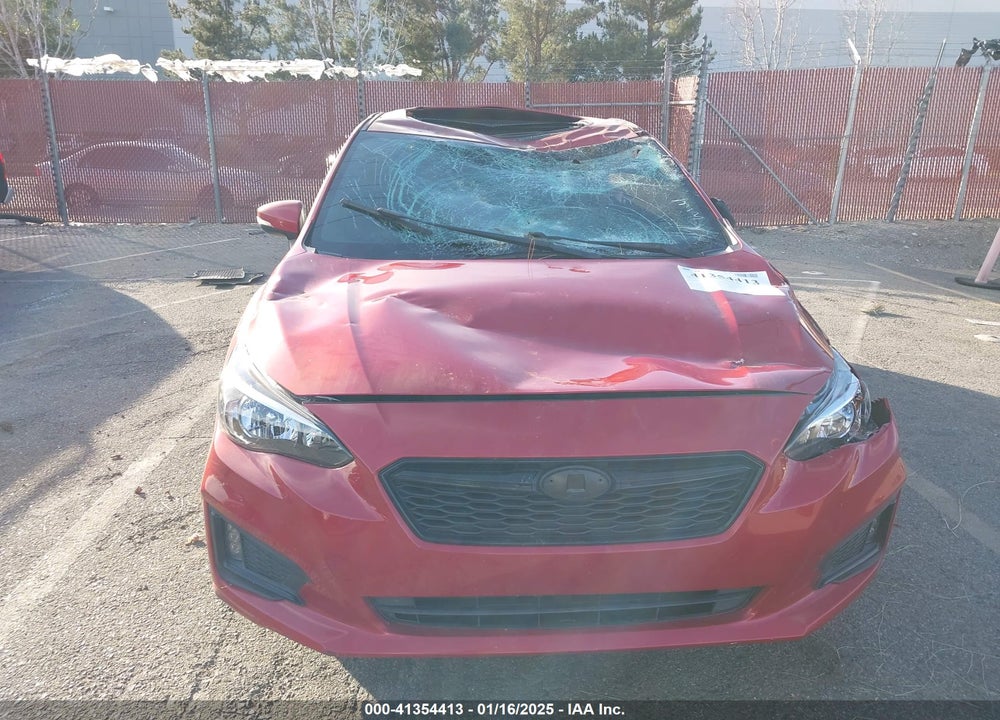 2018 SUBARU IMPREZA VIN: 4S3GKAL64J3617884