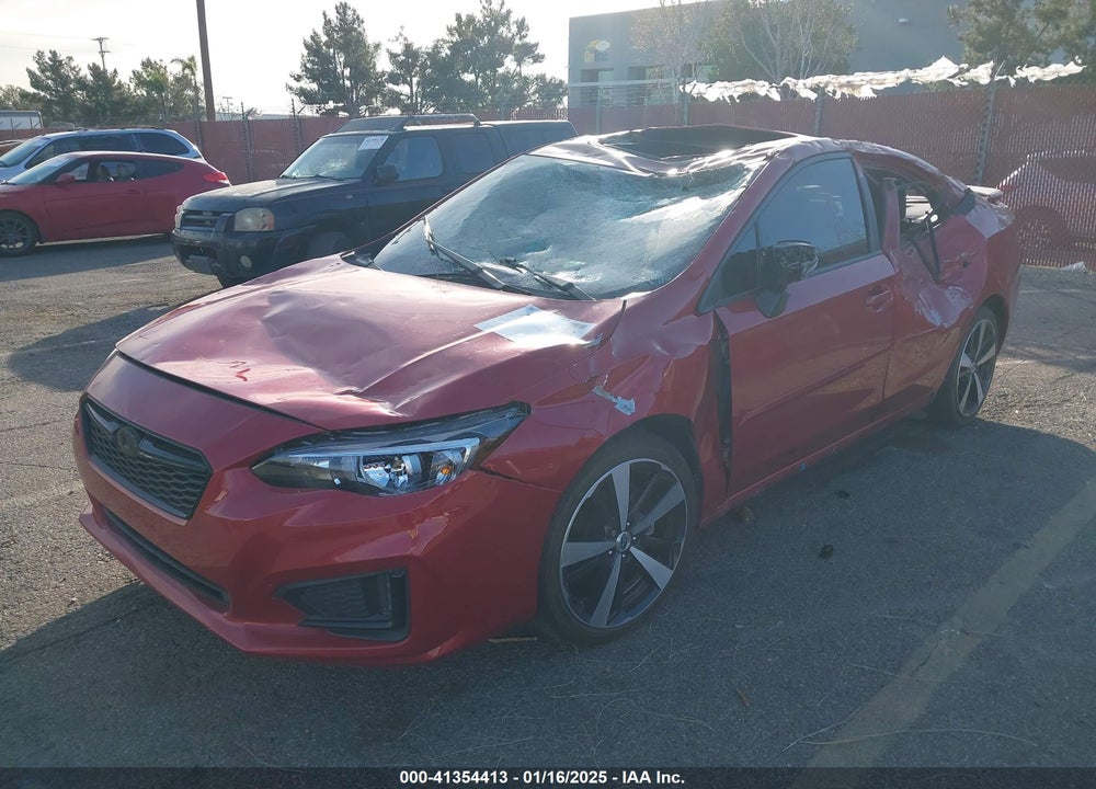 2018 SUBARU IMPREZA VIN: 4S3GKAL64J3617884