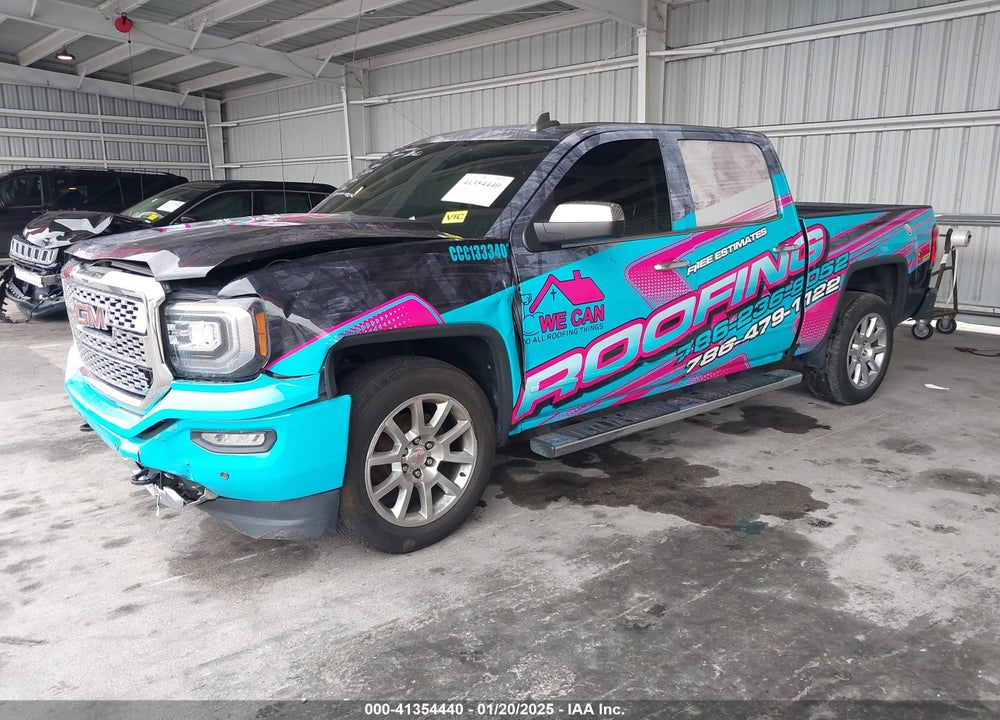 2018 GMC SIERRA 1500 DENALI VIN: 3GTP1PEJ1JG551475