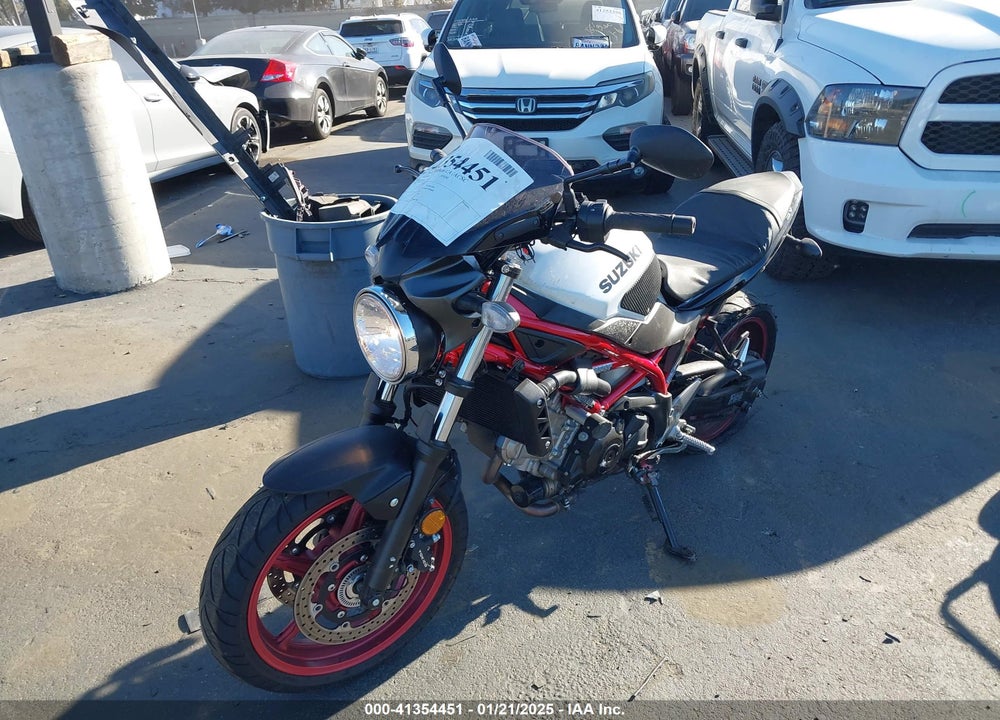2021 SUZUKI SV650 A/X VIN: JS1VP55B0M7100230