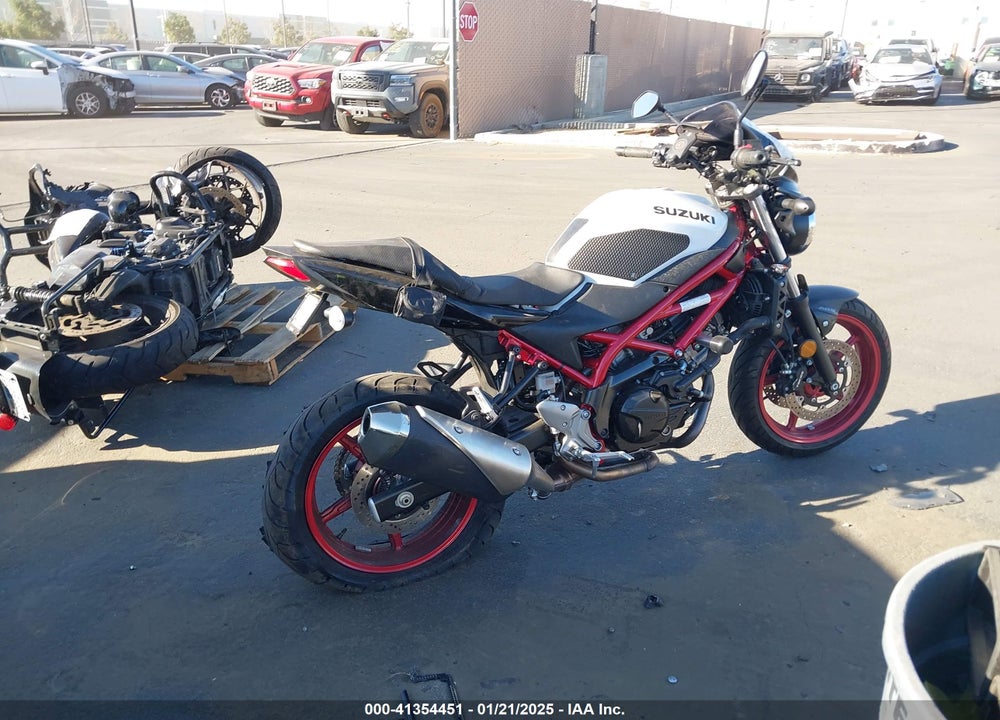 2021 SUZUKI SV650 A/X VIN: JS1VP55B0M7100230