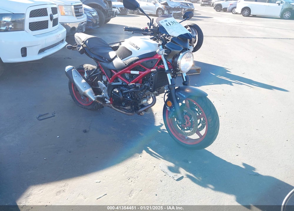 2021 SUZUKI SV650 A/X VIN: JS1VP55B0M7100230