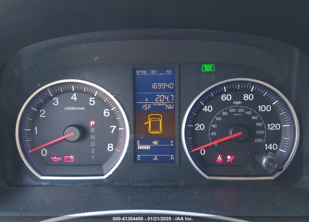 2011 HONDA CR-V EX-L VIN: JHLRE4H77BC011289