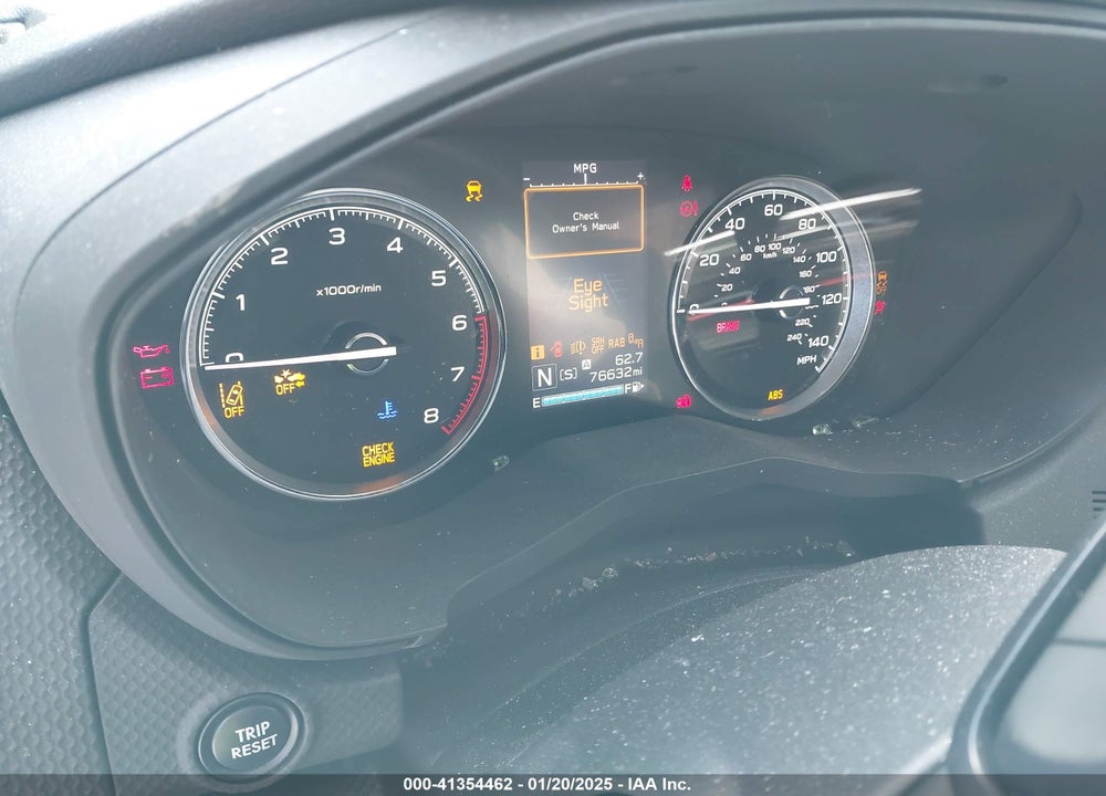 2020 SUBARU FORESTER TOURING VIN: JF2SKAXC7LH597177