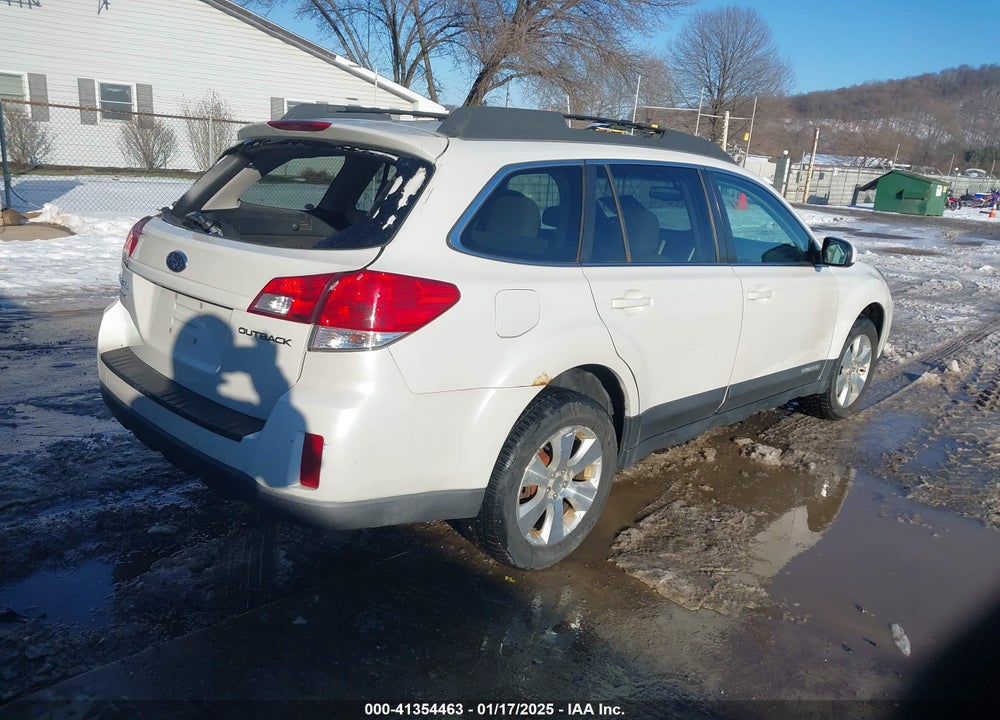 2010 SUBARU OUTBACK 2.5I LIMITED VIN: 4S4BRCLC3A3366505