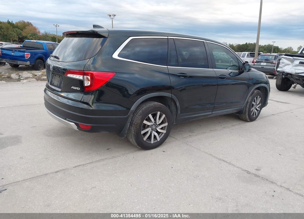2019 HONDA PILOT EX VIN: 5FNYF6H35KB060492