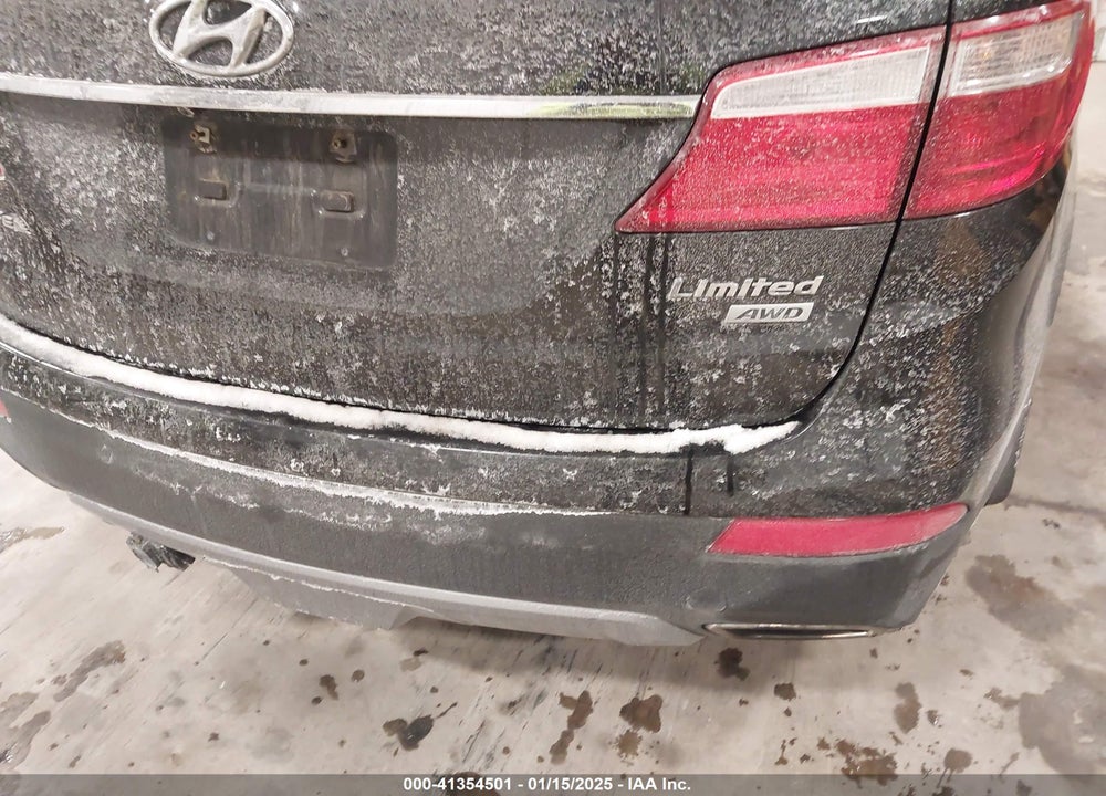 2013 HYUNDAI SANTA FE LIMITED VIN: KM8SRDHF1DU012294