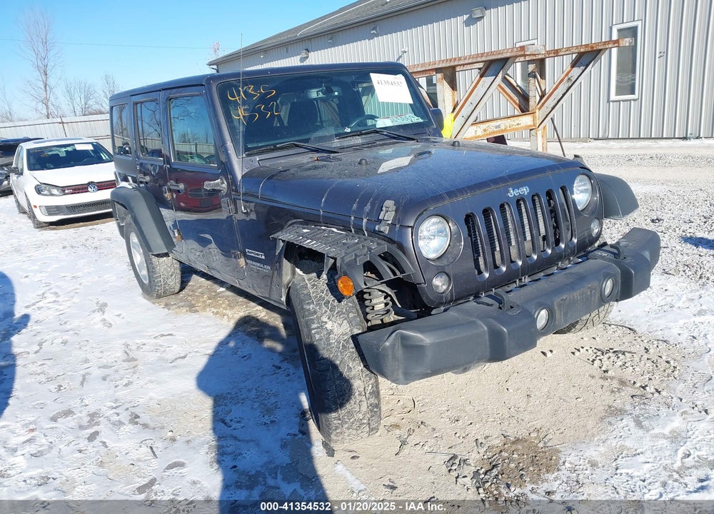 2016 JEEP WRANGLER UNLIMITED VIN: 1C4BJWDG8GL198559