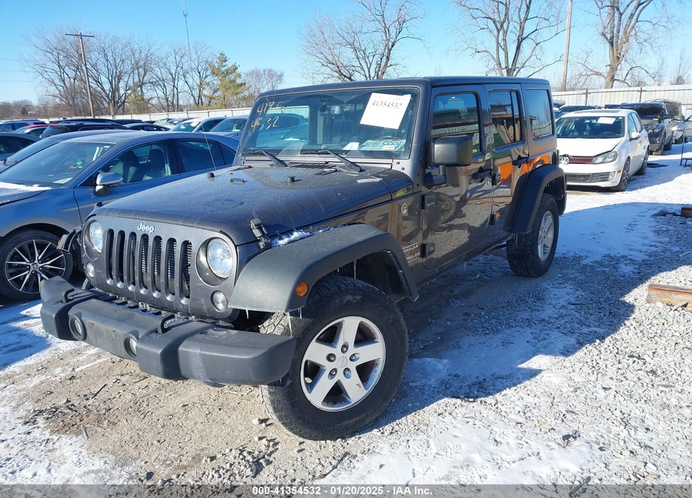 2016 JEEP WRANGLER UNLIMITED VIN: 1C4BJWDG8GL198559