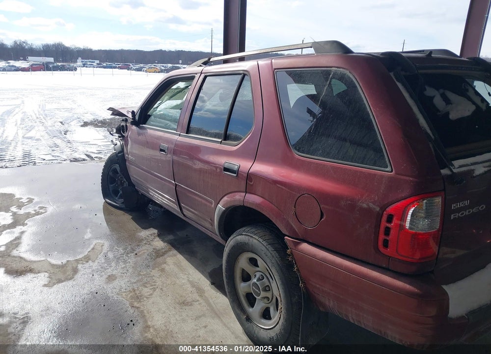 2003 ISUZU RODEO S 3.2L V6 VIN: 4S2CK58W534304195