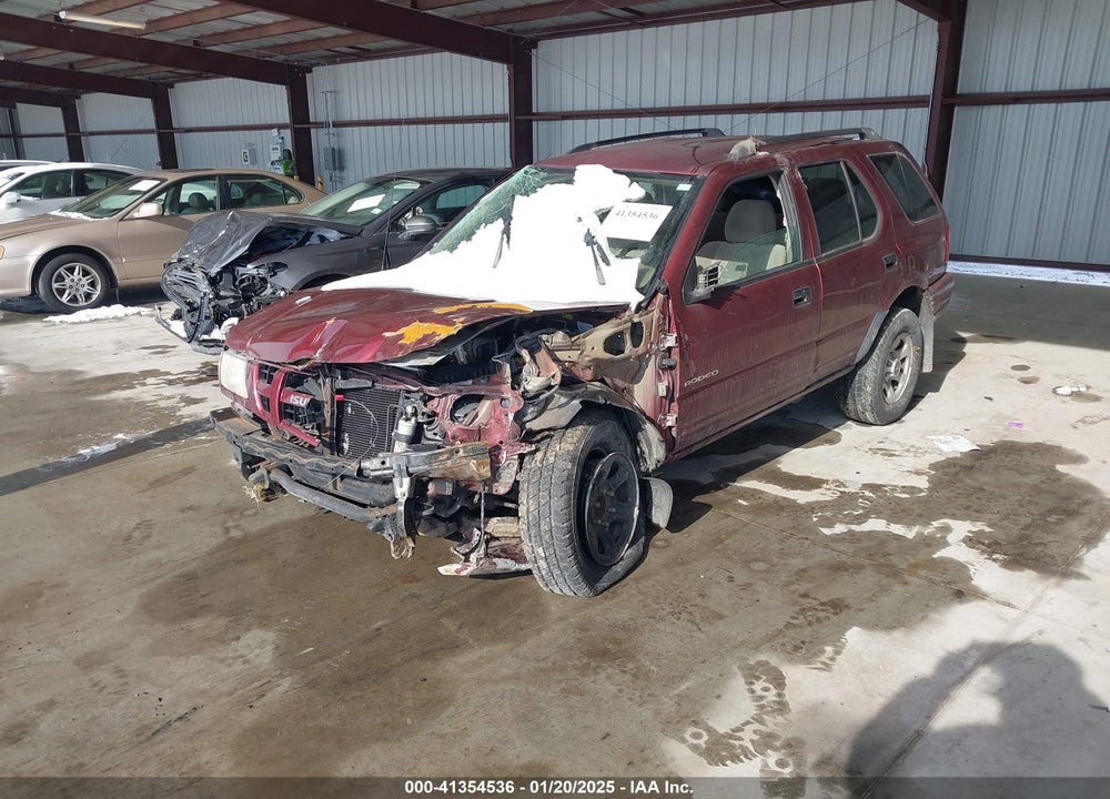 2003 ISUZU RODEO S 3.2L V6 VIN: 4S2CK58W534304195