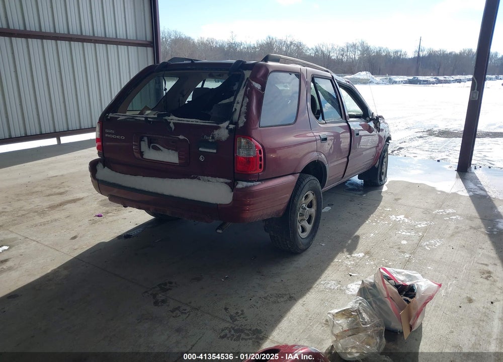 2003 ISUZU RODEO S 3.2L V6 VIN: 4S2CK58W534304195