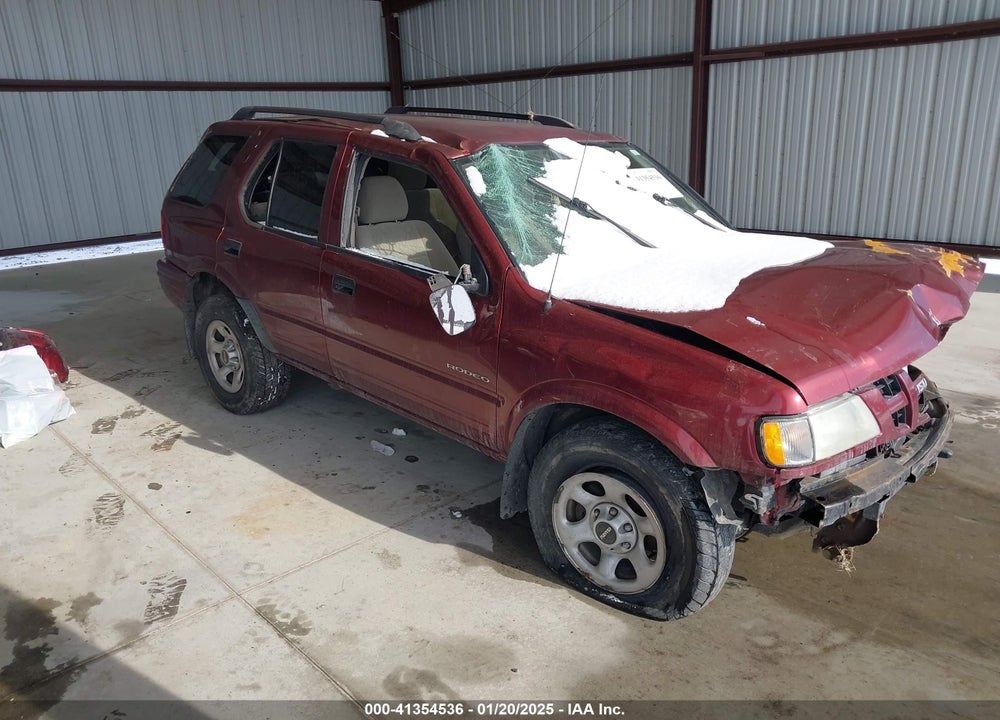 2003 ISUZU RODEO S 3.2L V6 VIN: 4S2CK58W534304195