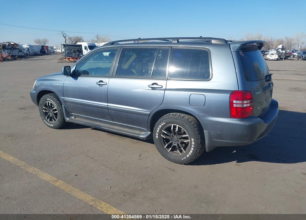 2002 TOYOTA HIGHLANDER LIMITED V6 VIN: JTEGF21A420057560