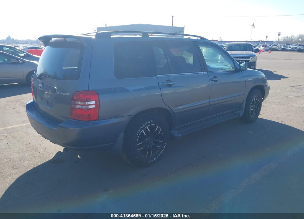 2002 TOYOTA HIGHLANDER LIMITED V6 VIN: JTEGF21A420057560