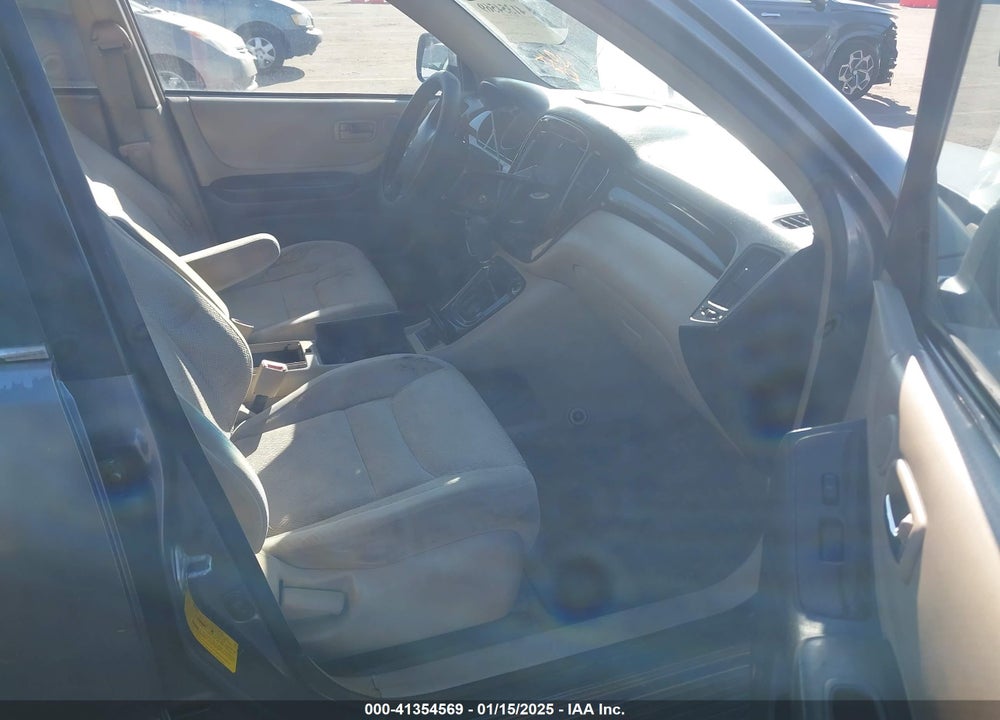 2002 TOYOTA HIGHLANDER LIMITED V6 VIN: JTEGF21A420057560