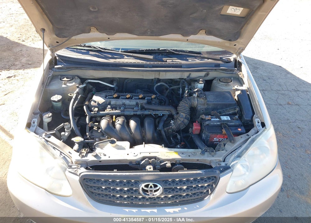 2005 TOYOTA COROLLA CE VIN: 2T1BR32E35C376827