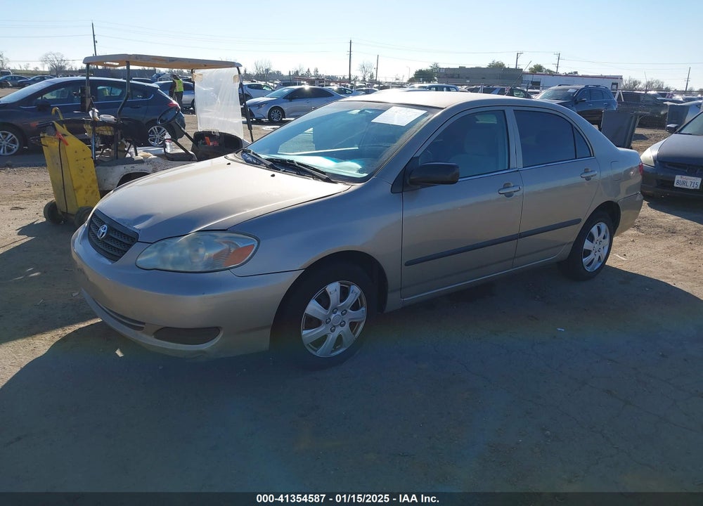 2005 TOYOTA COROLLA CE VIN: 2T1BR32E35C376827