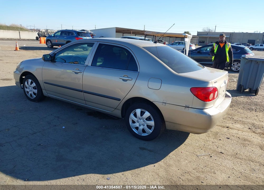 2005 TOYOTA COROLLA CE VIN: 2T1BR32E35C376827