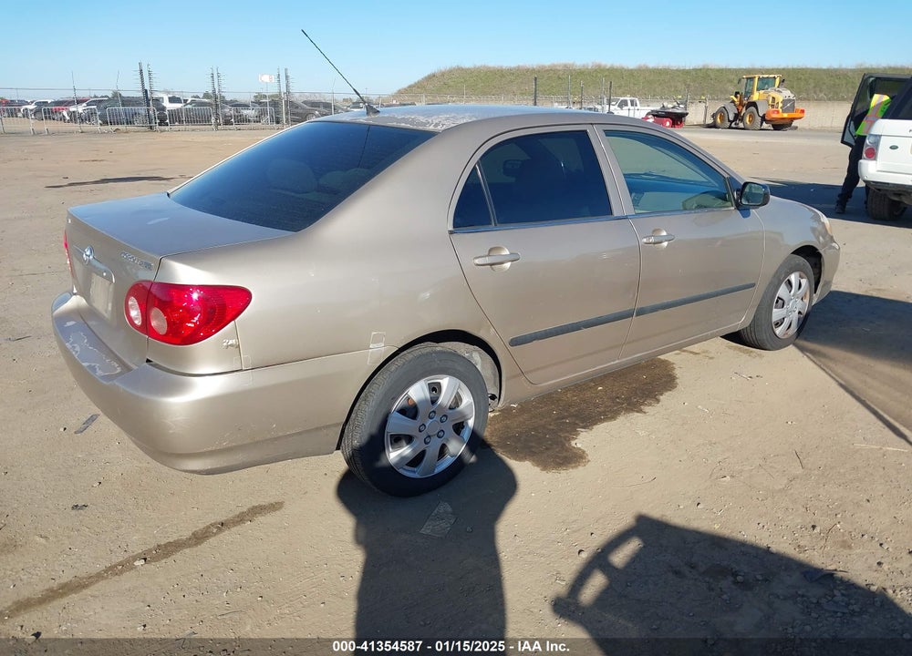 2005 TOYOTA COROLLA CE VIN: 2T1BR32E35C376827