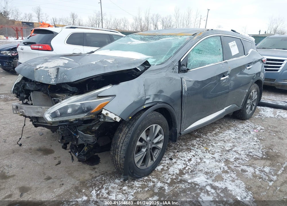 2018 NISSAN MURANO SV VIN: 5N1AZ2MH9JN164336