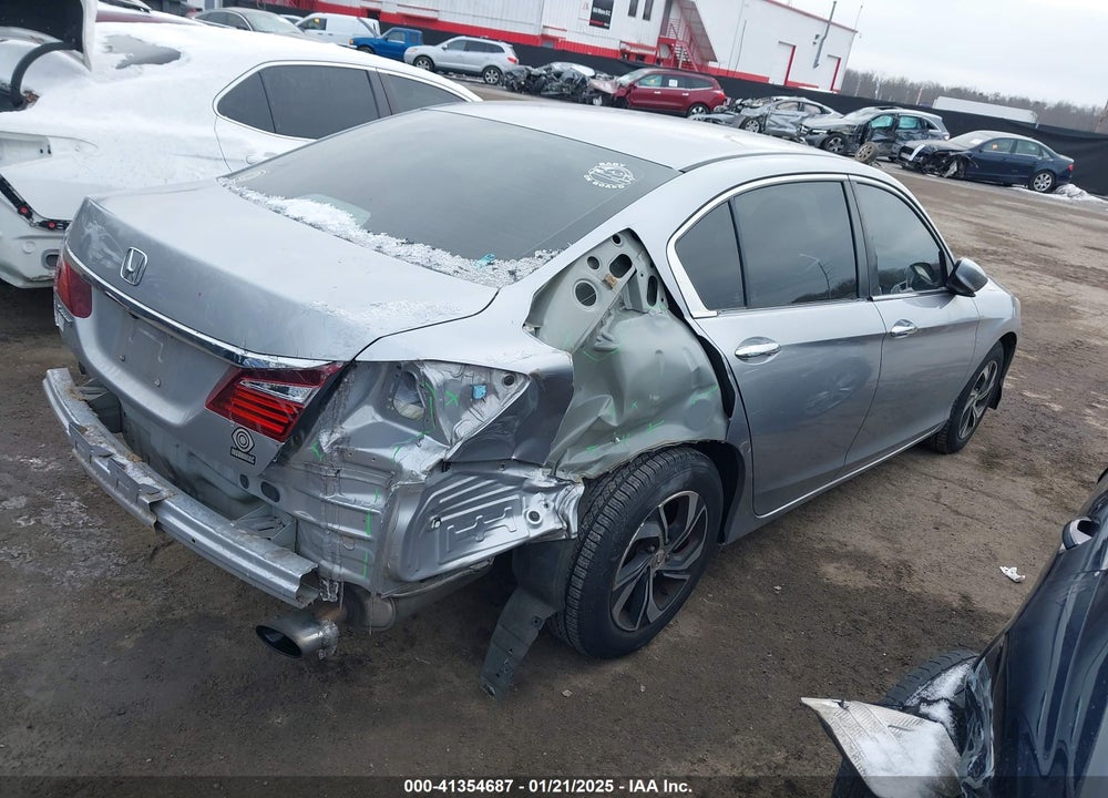 2016 HONDA ACCORD VIN: 1HGCR2F32GA050405