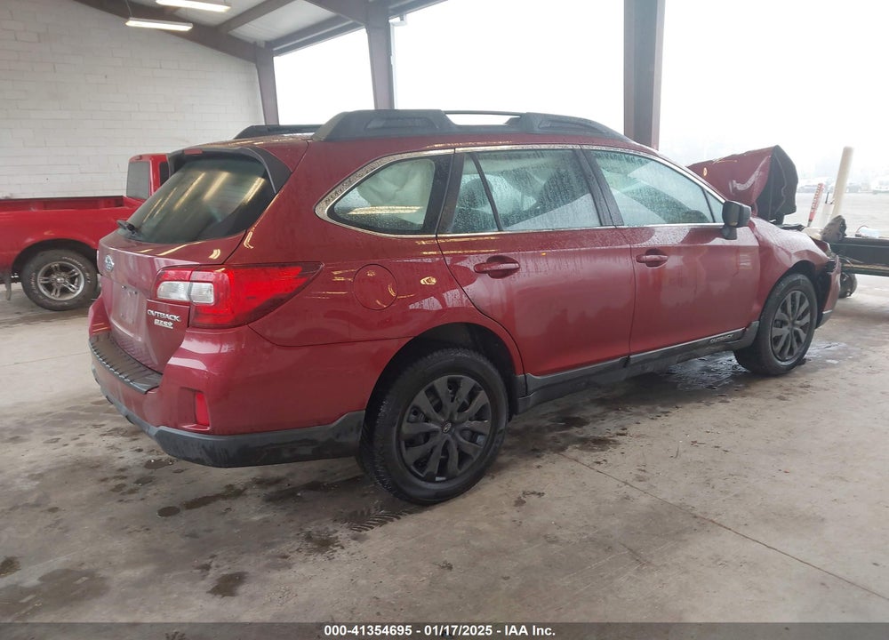 2016 SUBARU OUTBACK 2.5I VIN: 4S4BSAAC9G3299512