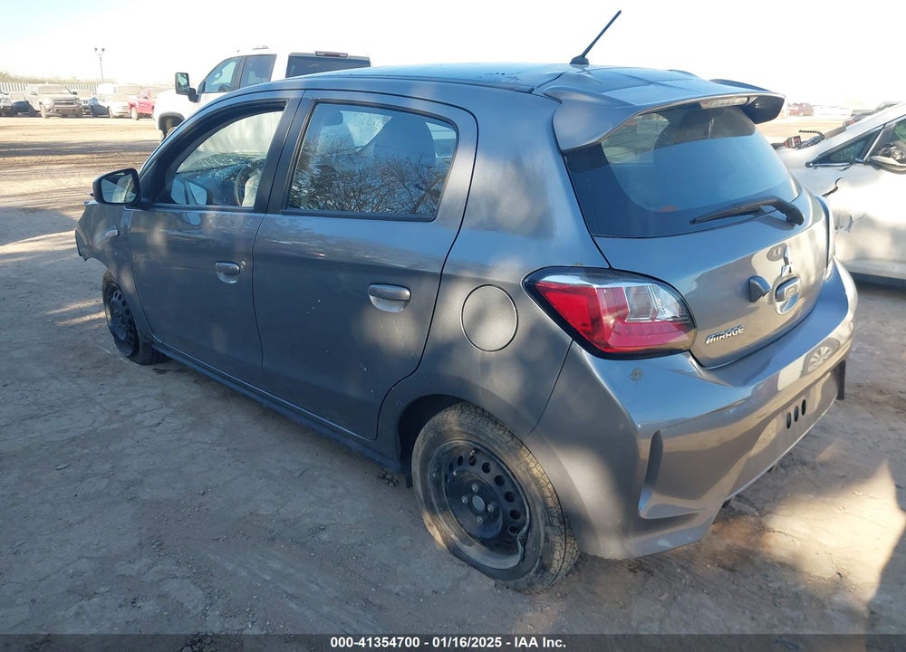 2021 MITSUBISHI MIRAGE CARBONITE EDITION/ES/LE VIN: ML32AUHJ2MH013238