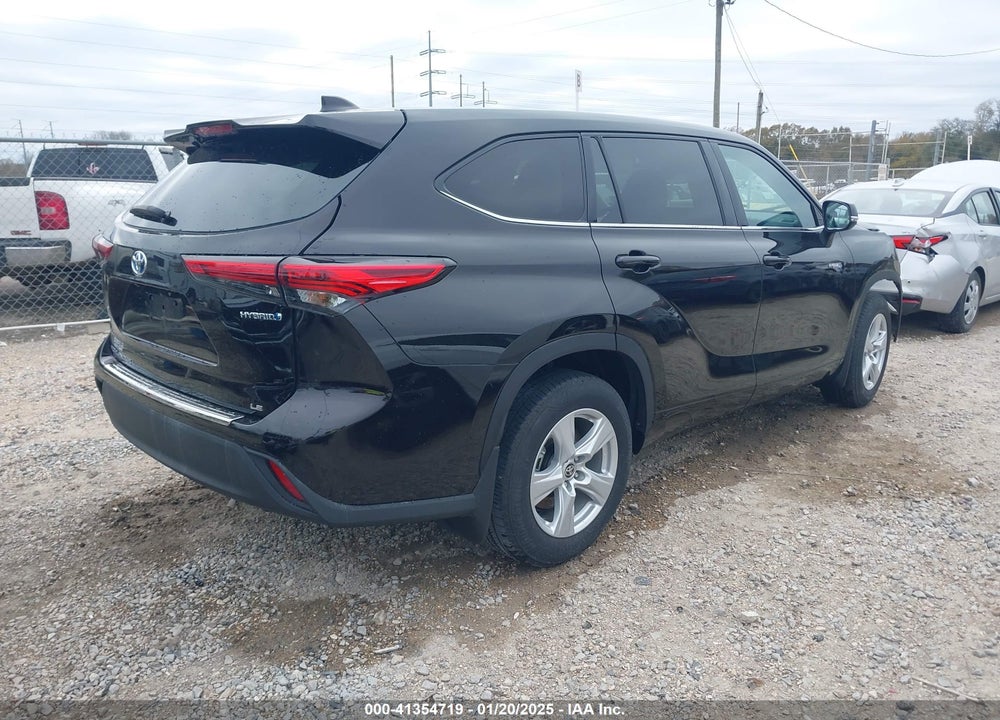 2020 TOYOTA HIGHLANDER HYBRID LE VIN: 5TDZARAH7LS002438
