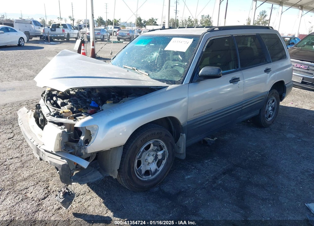 2001 SUBARU FORESTER L VIN: JF1SF63591G761822