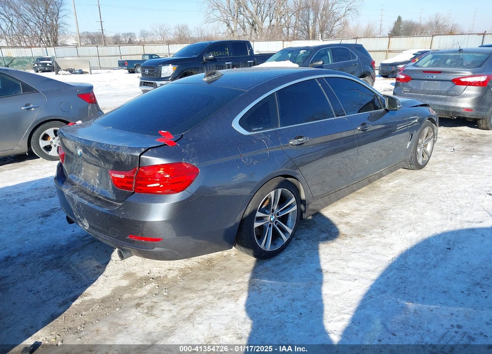 2016 BMW 435I GRAN COUPE VIN: WBA4B1C53GG241977