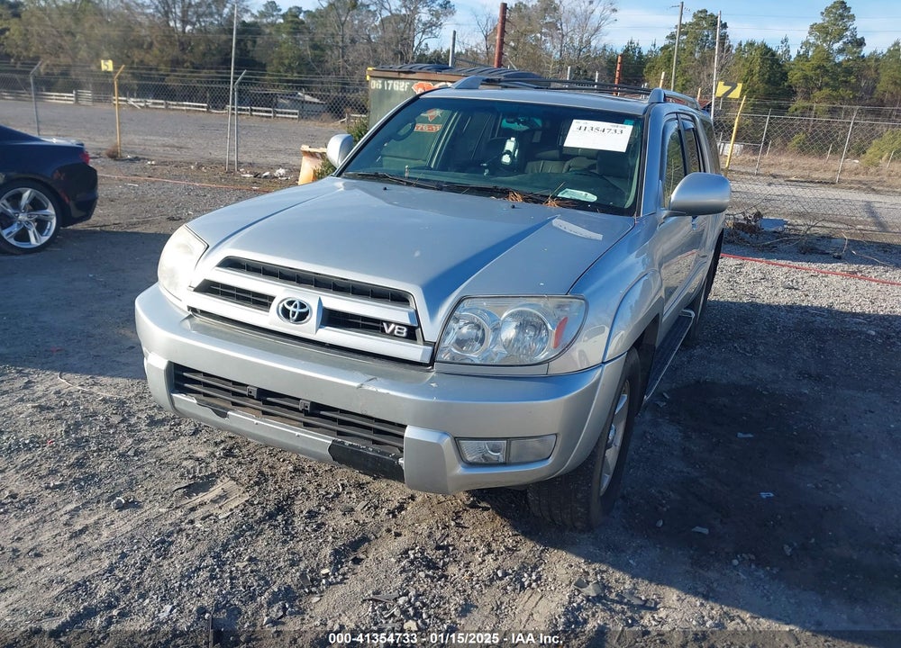 2004 TOYOTA 4RUNNER LIMITED V8 VIN: JTEBT17R840035154