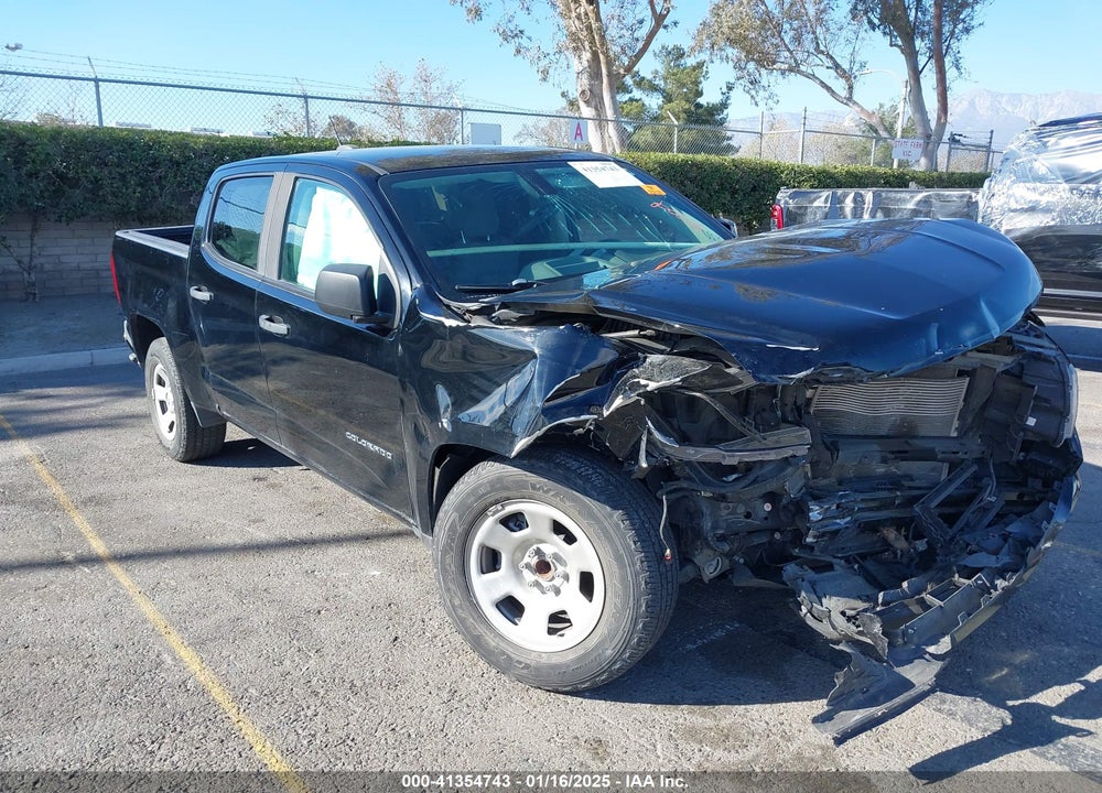2021 CHEVROLET COLORADO 2WD SHORT BOX WT VIN: 1GCGSBEA9M1107179