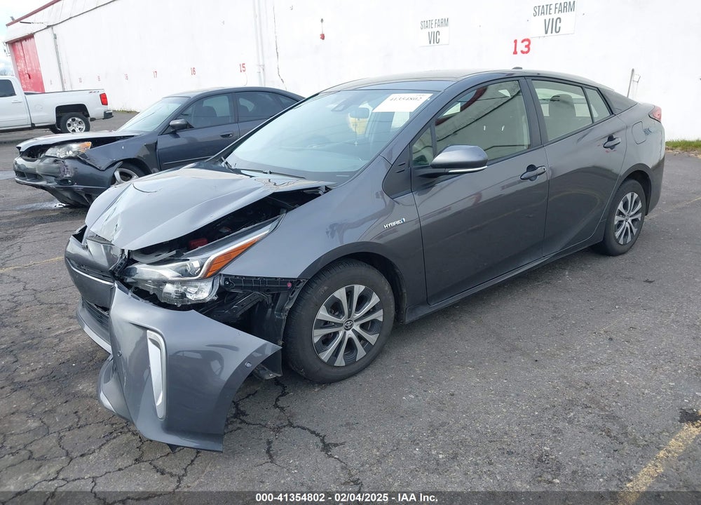 2022 TOYOTA PRIUS VIN: JTDL9MFU4N3037465